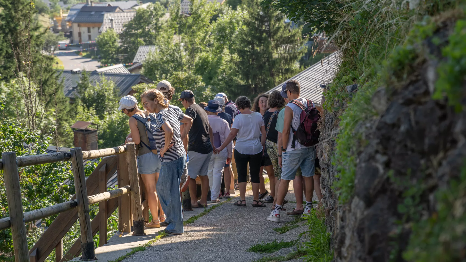 Visite guidée du village