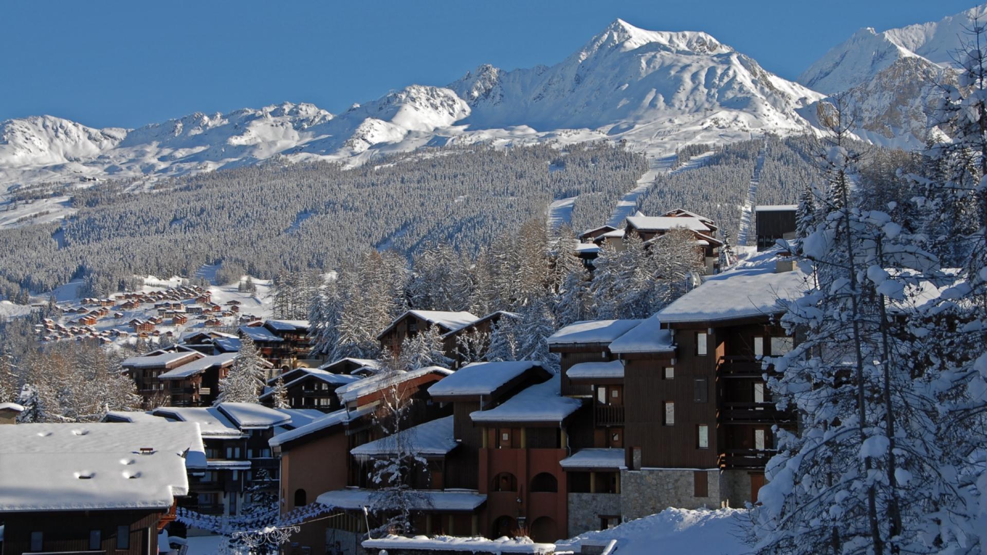 La Plagne Montchavin les Coches sous la neige