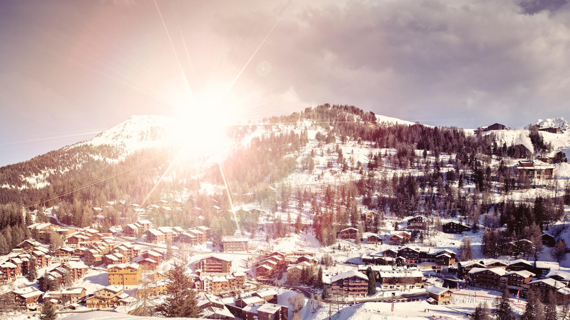 Village de Plagne 1800 en Tarentaise