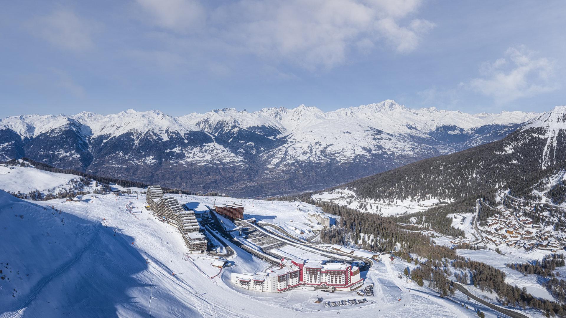 Plagne Aime 2000 vue vallée