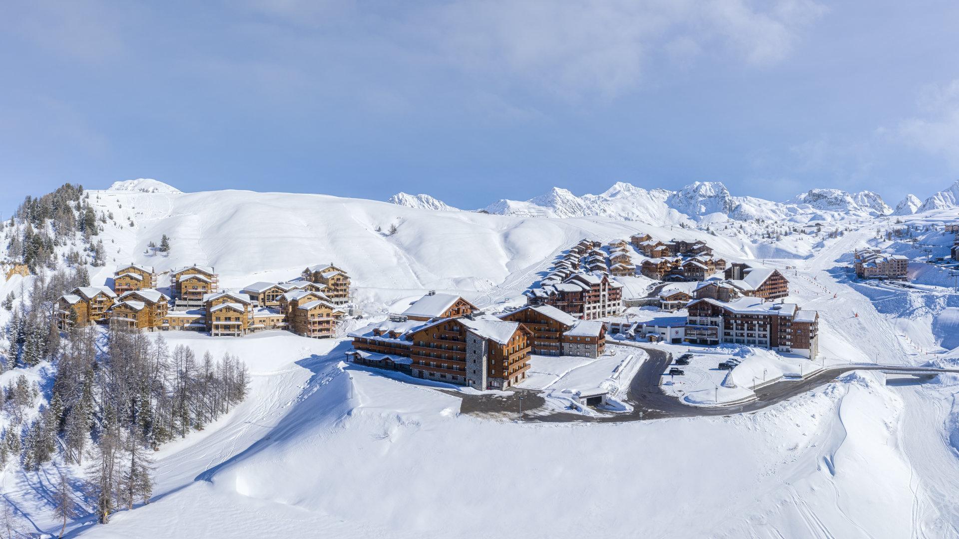 La Plagne Soleil en hiver