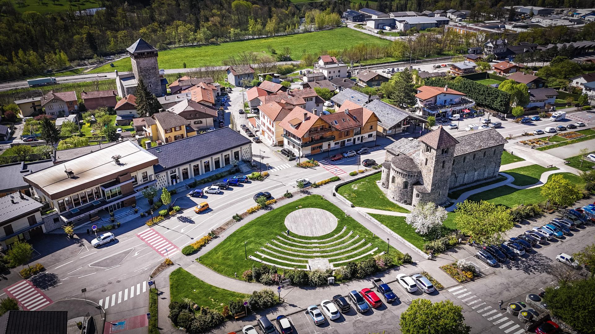 Centre ville de Aime