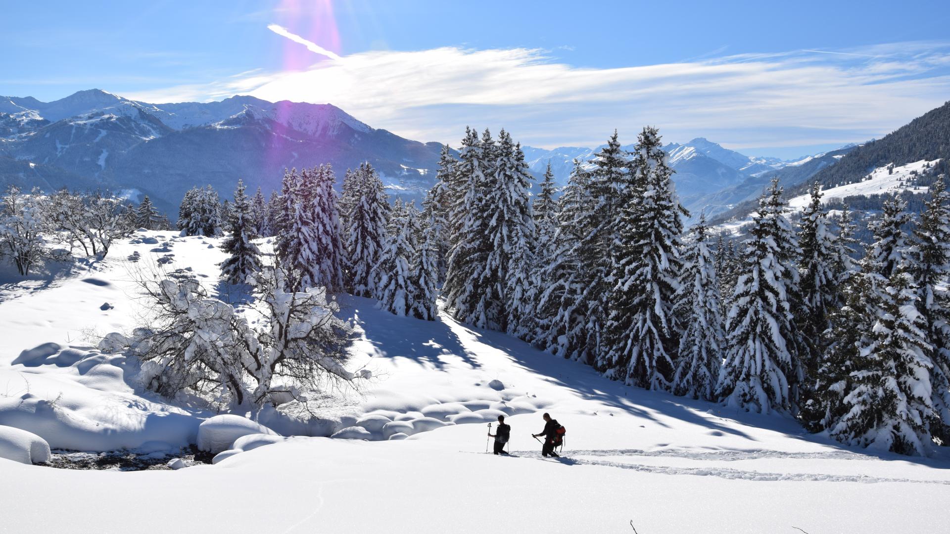 La Côte d'Aime en hiver