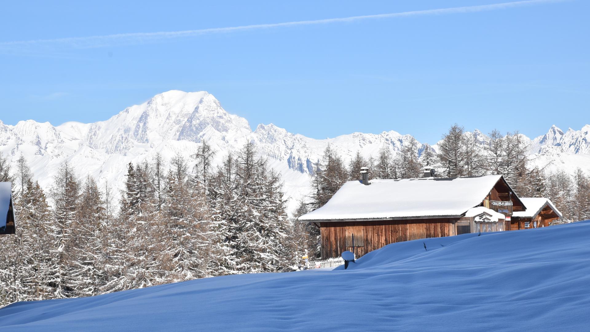 Magnifique vue sur le Mont Blanc ! 