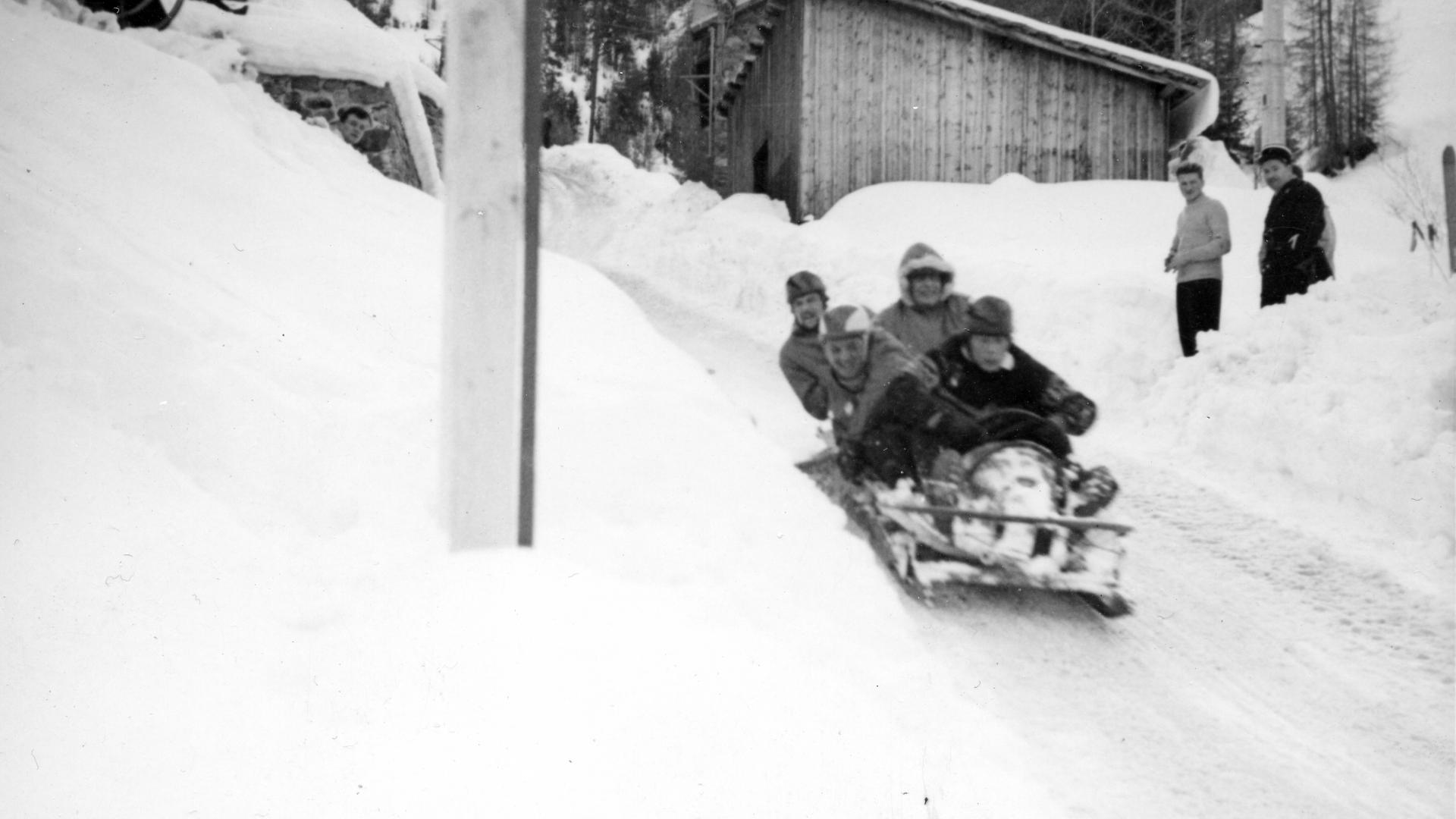 Descente en bob