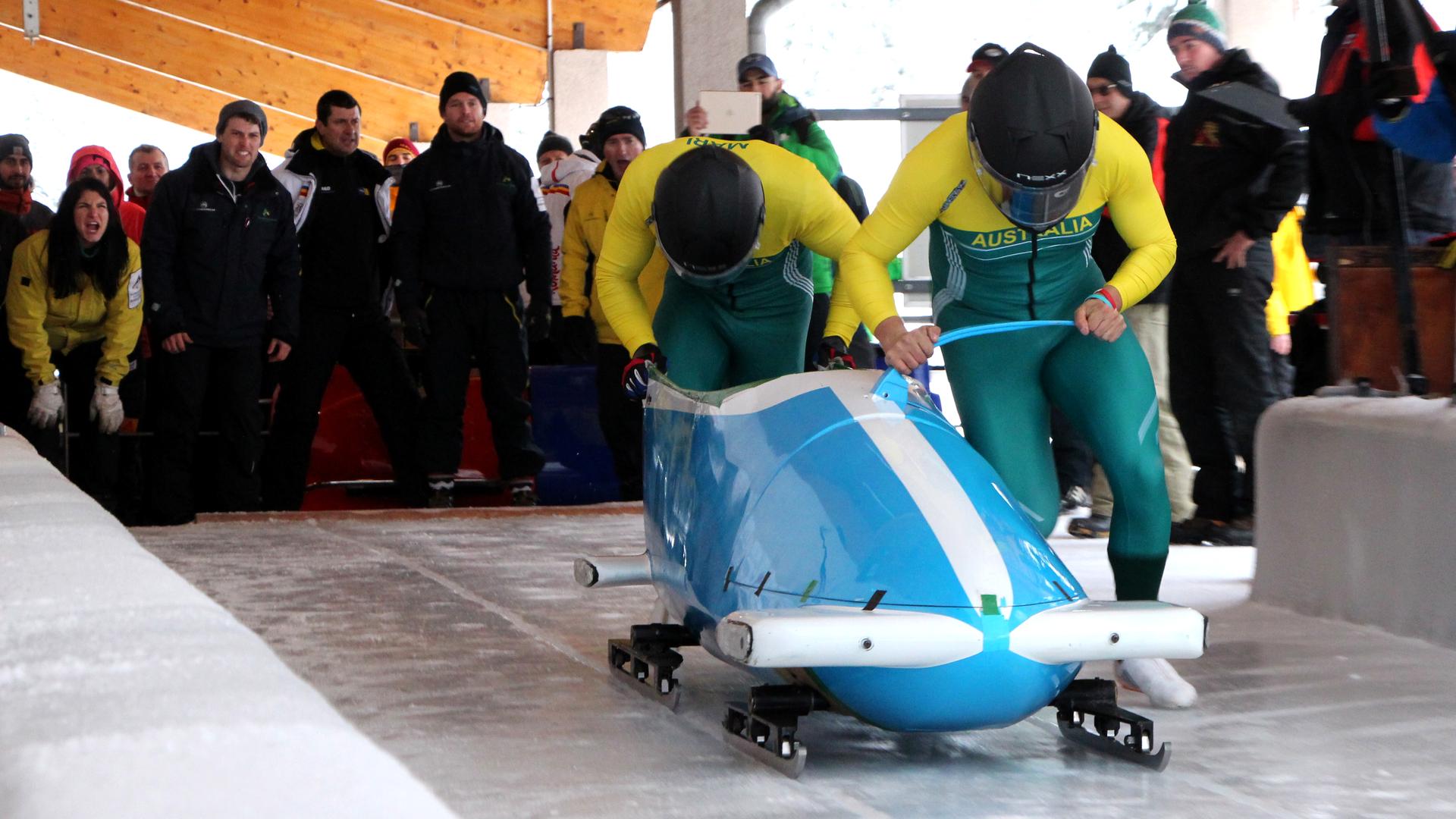 Coupe du monde de bobsleigh à La Plagne