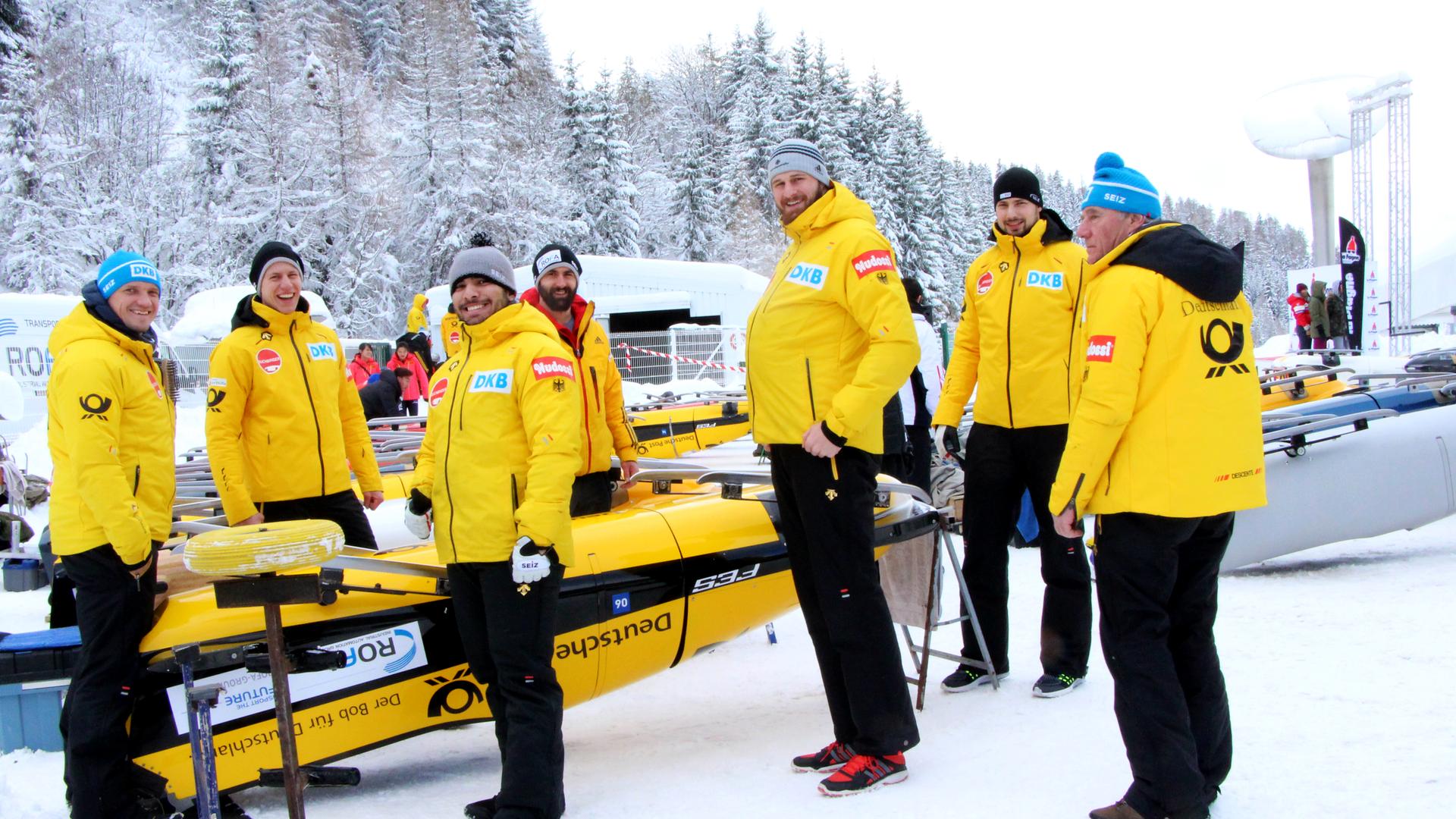 Coupe du monde de bobsleigh équipe