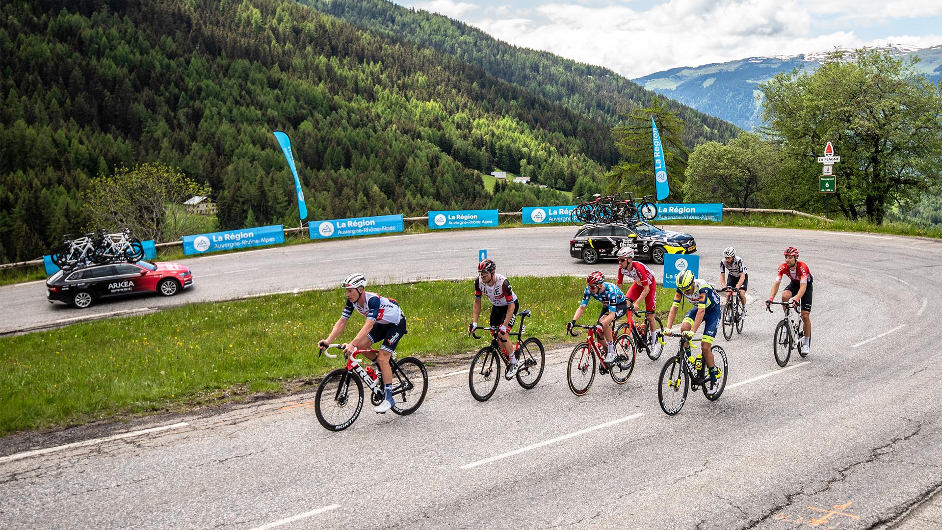 Critérium du Dauphiné à La Plagne 