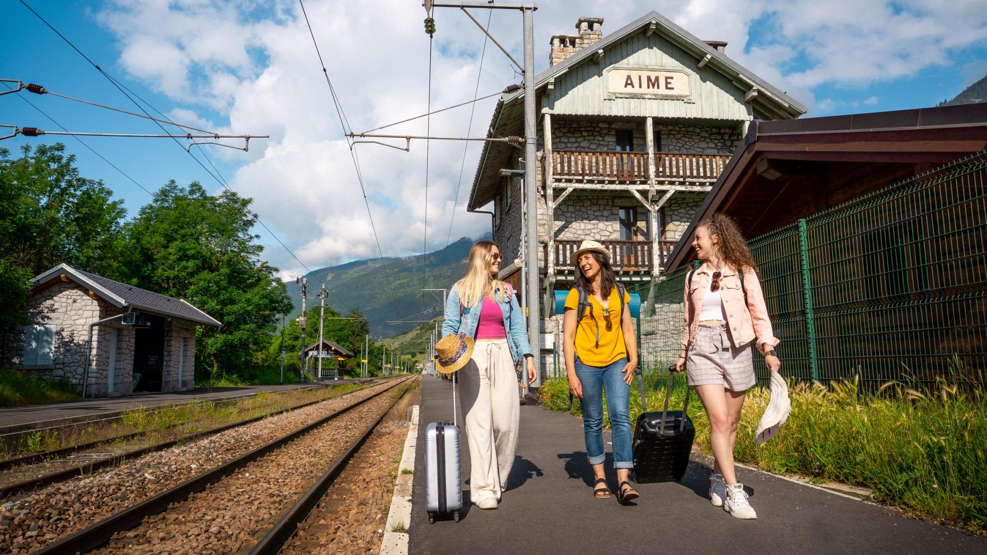 Gare sncf Aime-la-Plagne