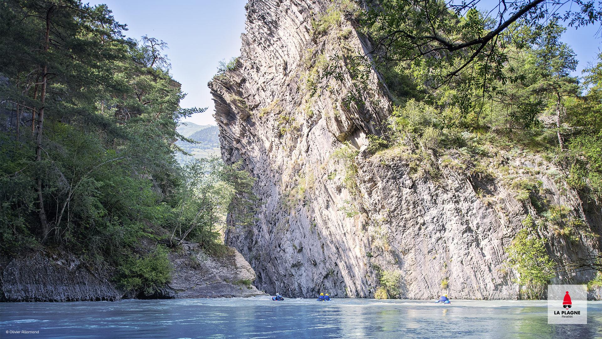 Fond d'écran La Plagne rafting