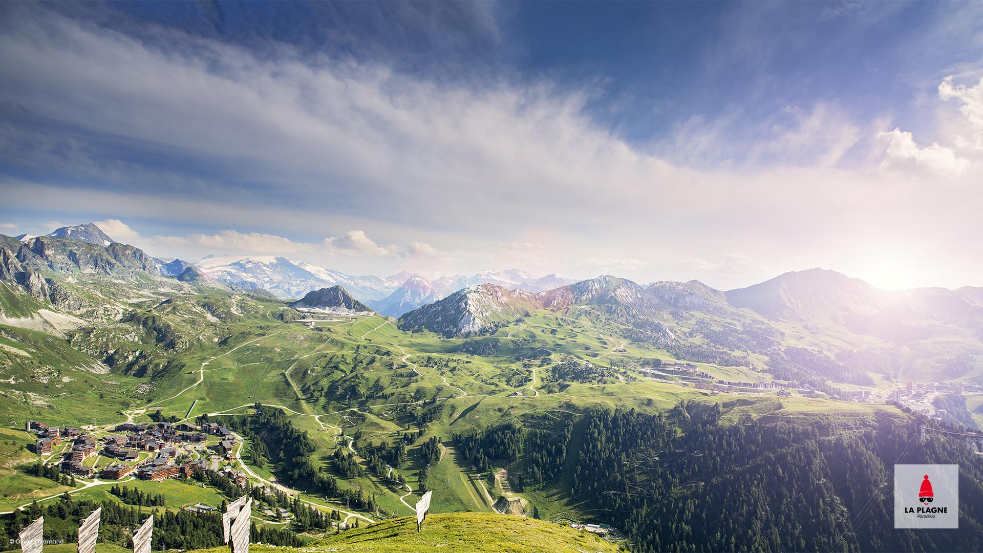 Fond d'écran Belle Plagne