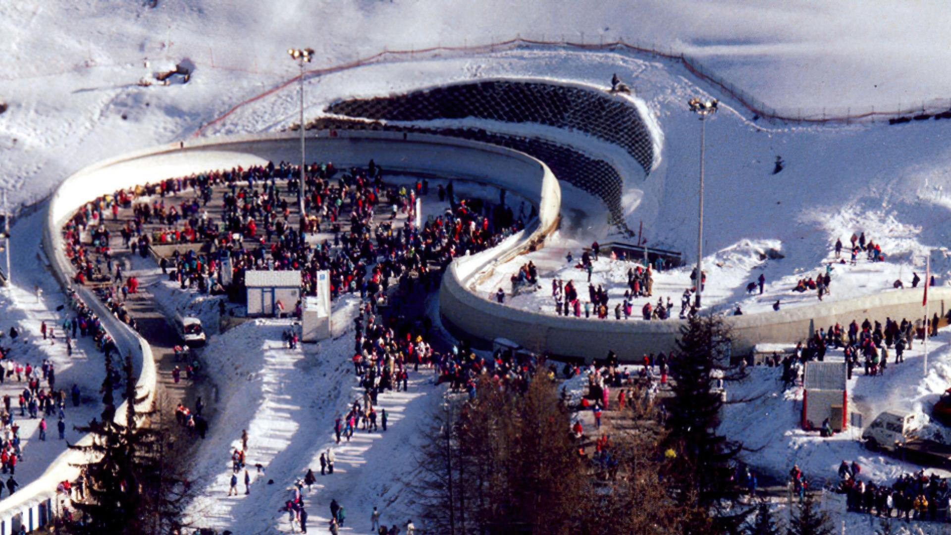 Piste olympique de bobsleigh
