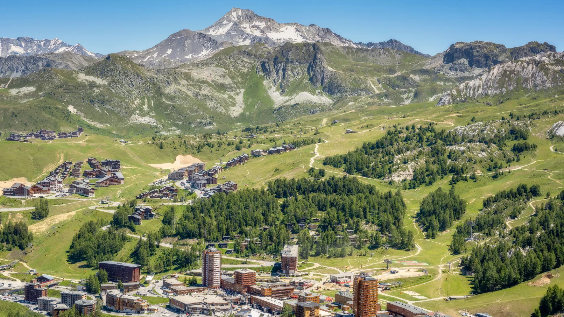 Plagne Centre en été