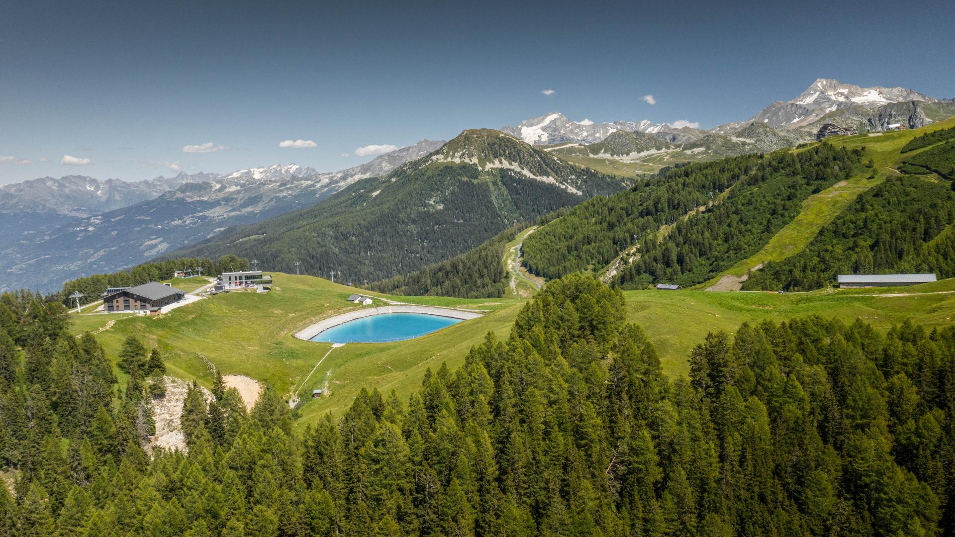 Vue de Prajourdan depuis le Jarset