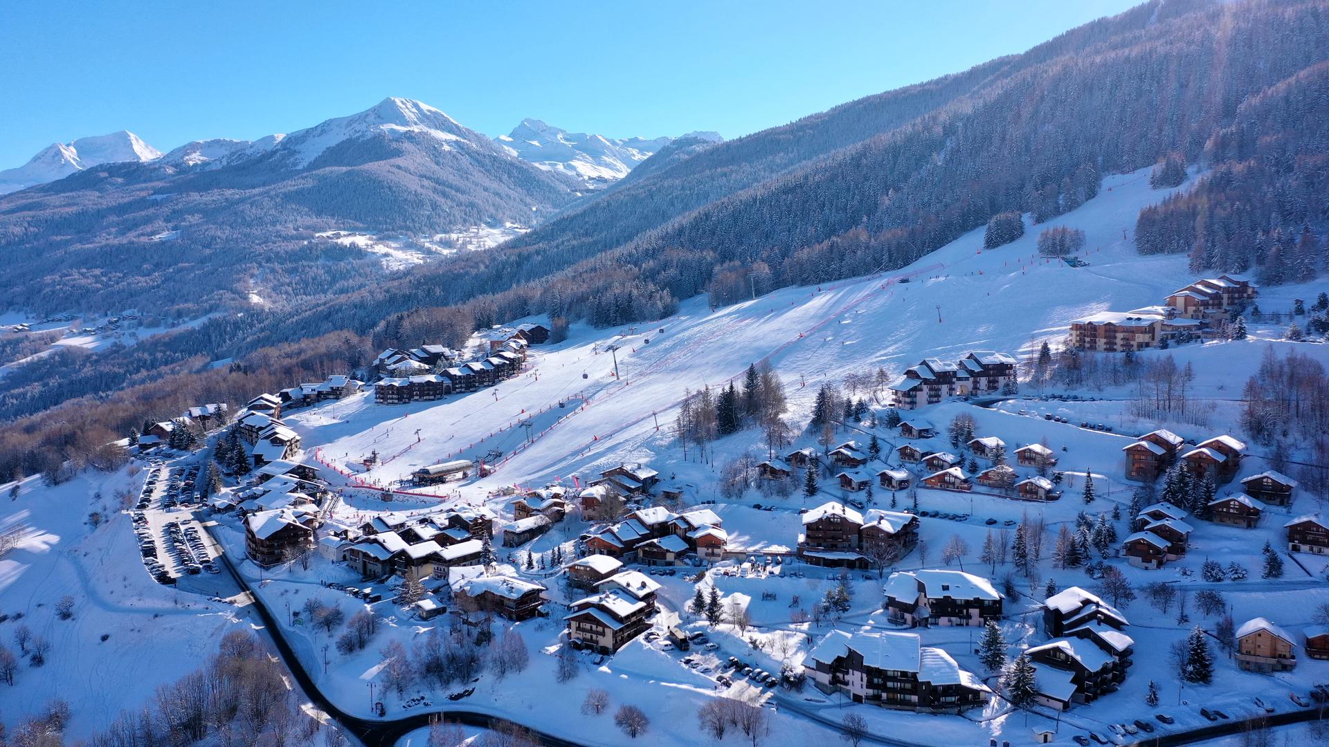 Ski La Plagne Montalbert Panorama