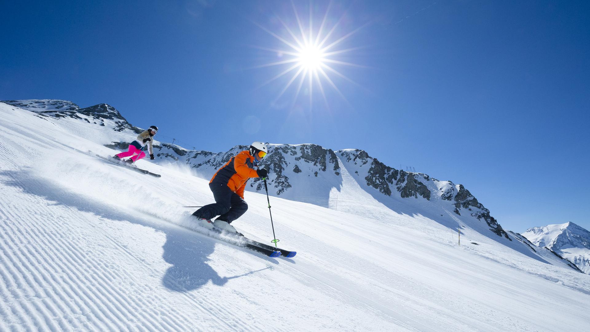 Ski La Plagne soleil