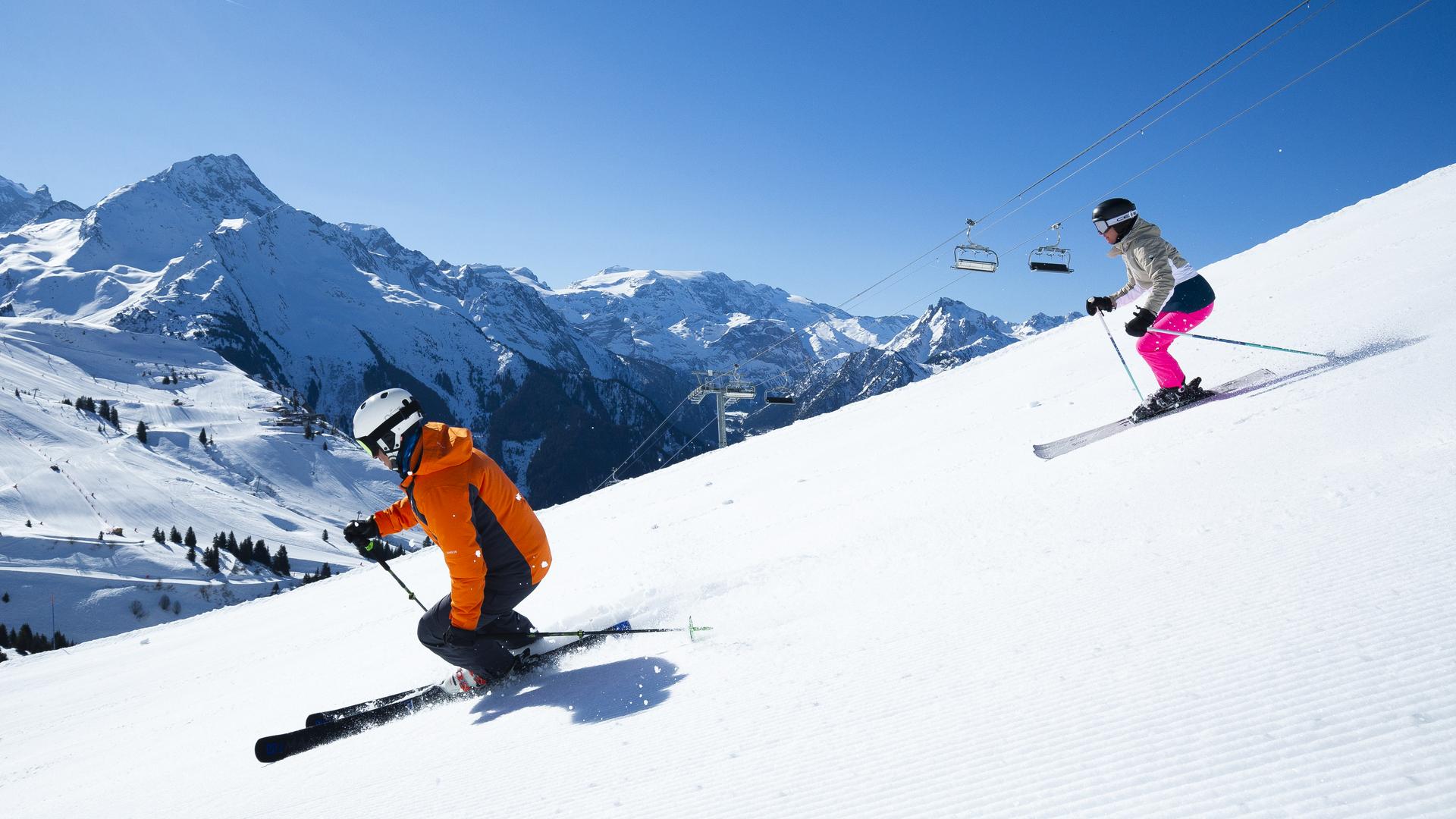 Ski à La Plagne