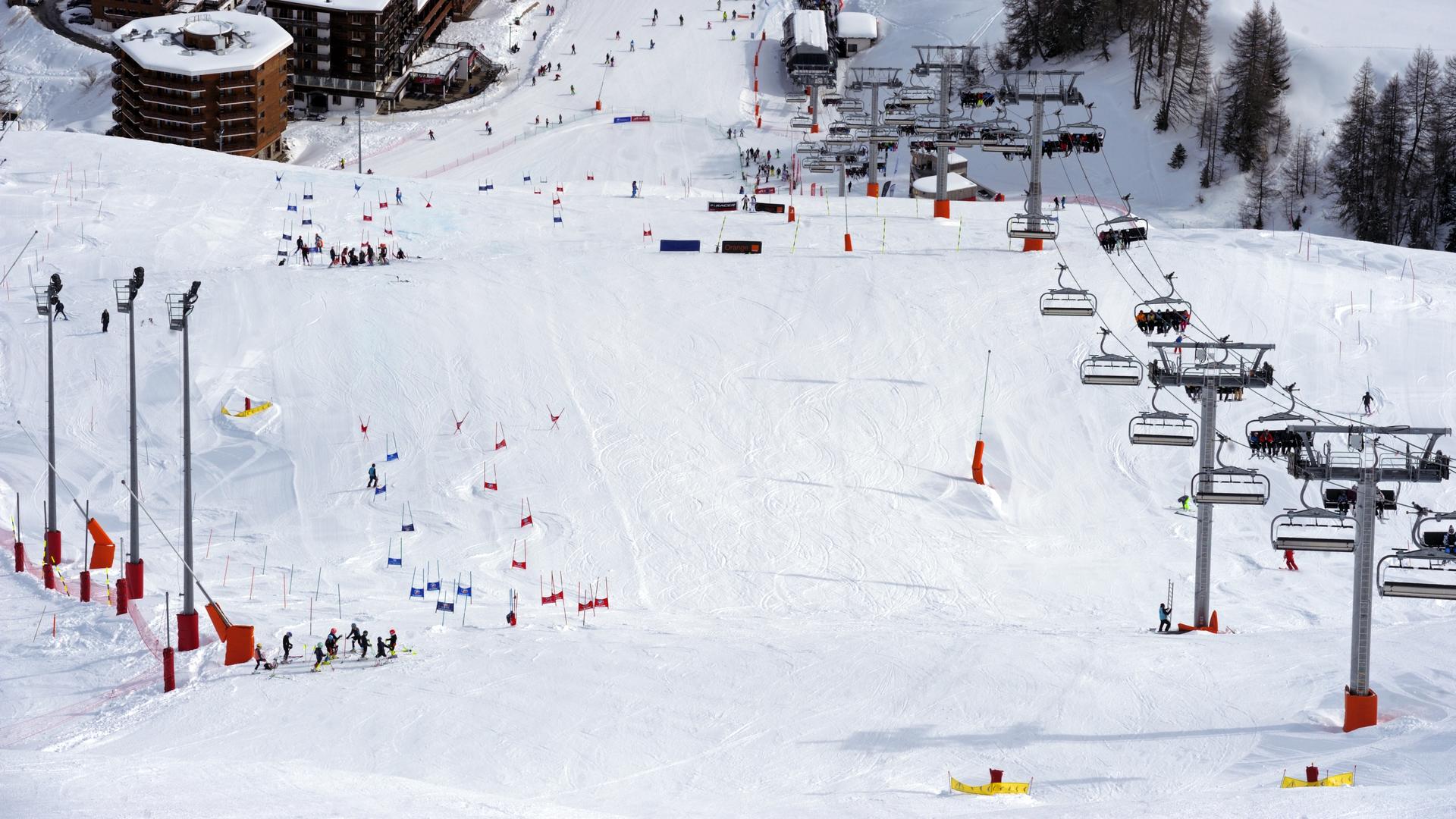 Stade de slalom La Plagne