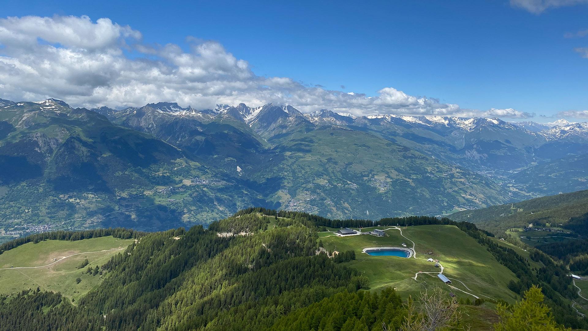 Trail à La Plagne
