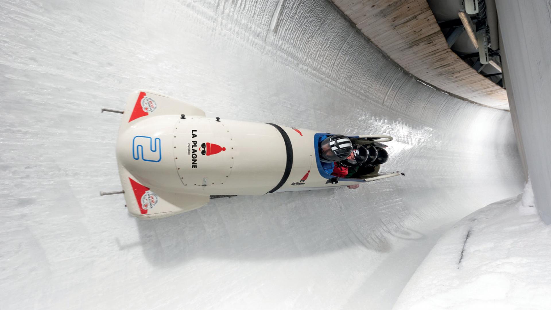Piste olympique de bobsleigh