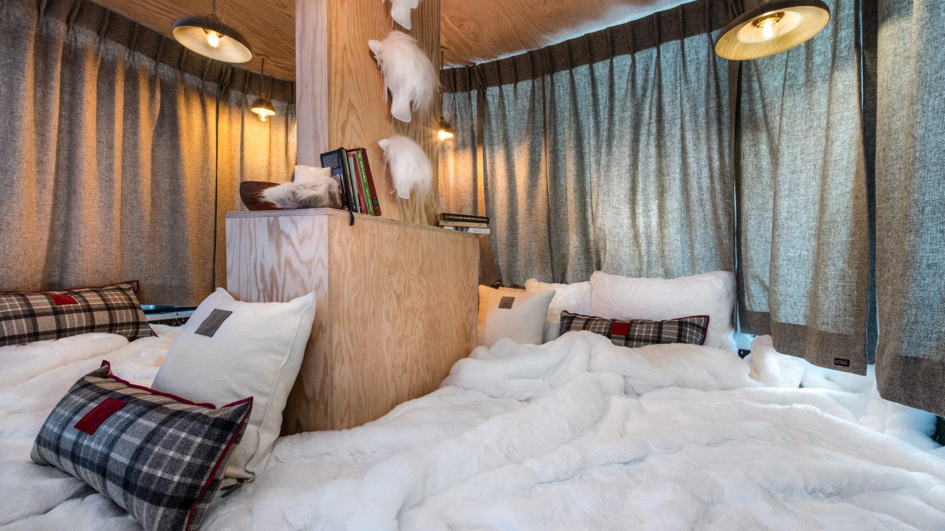 La Plagne Sky House chambre