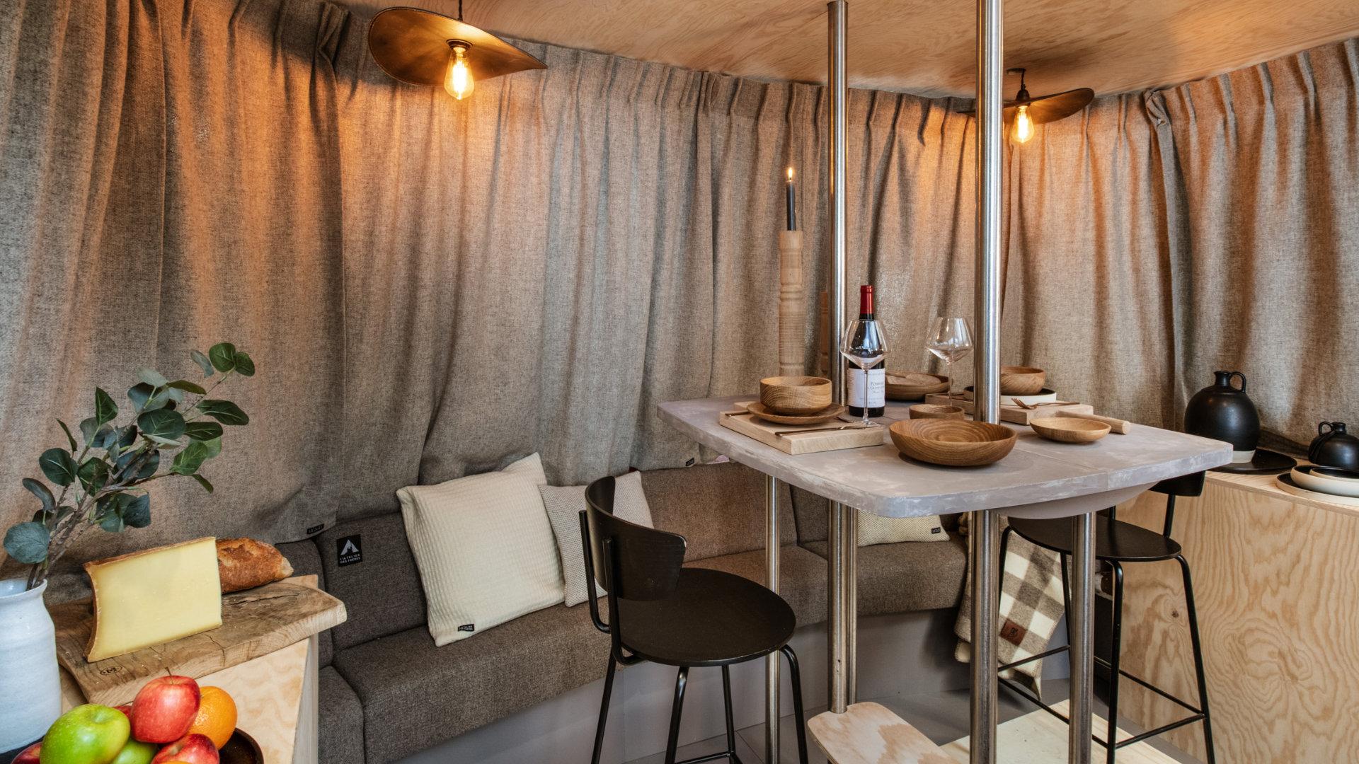 La Plagne Sky House coin repas