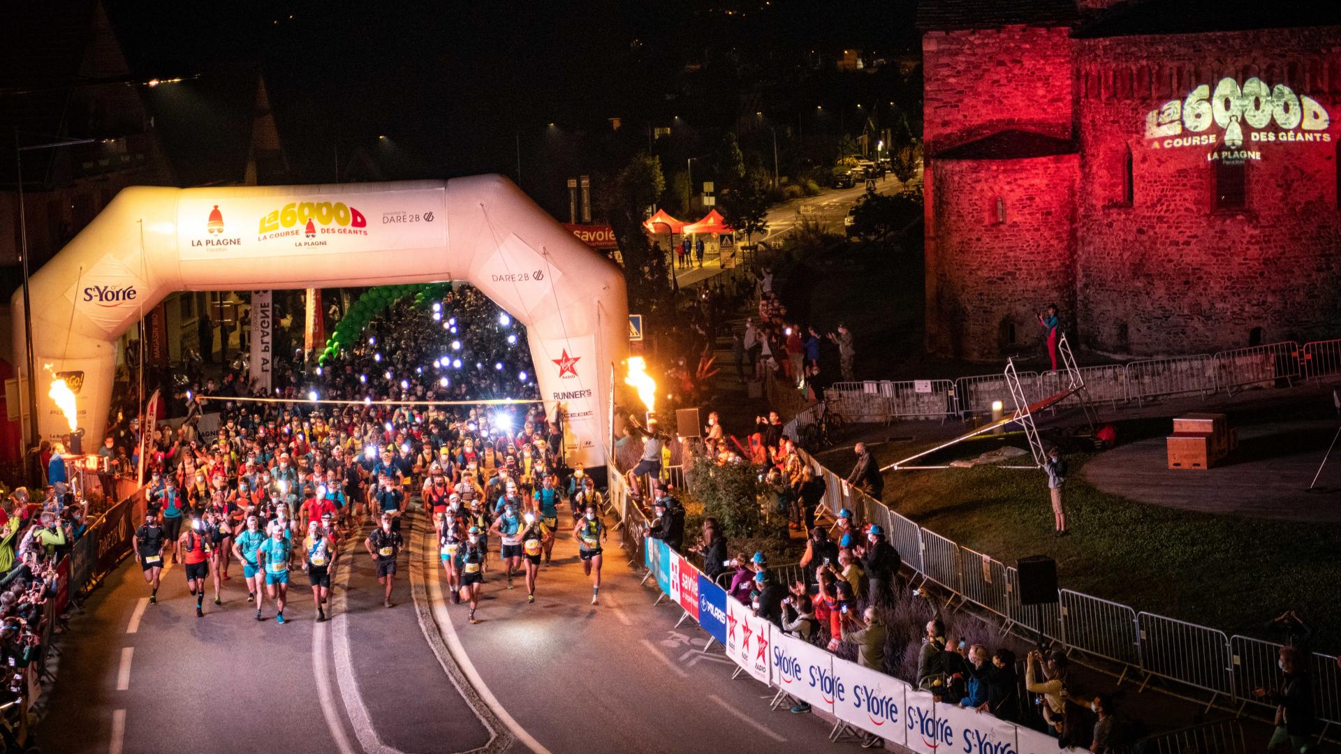Course trail 6000 D La Plagne 6000 D