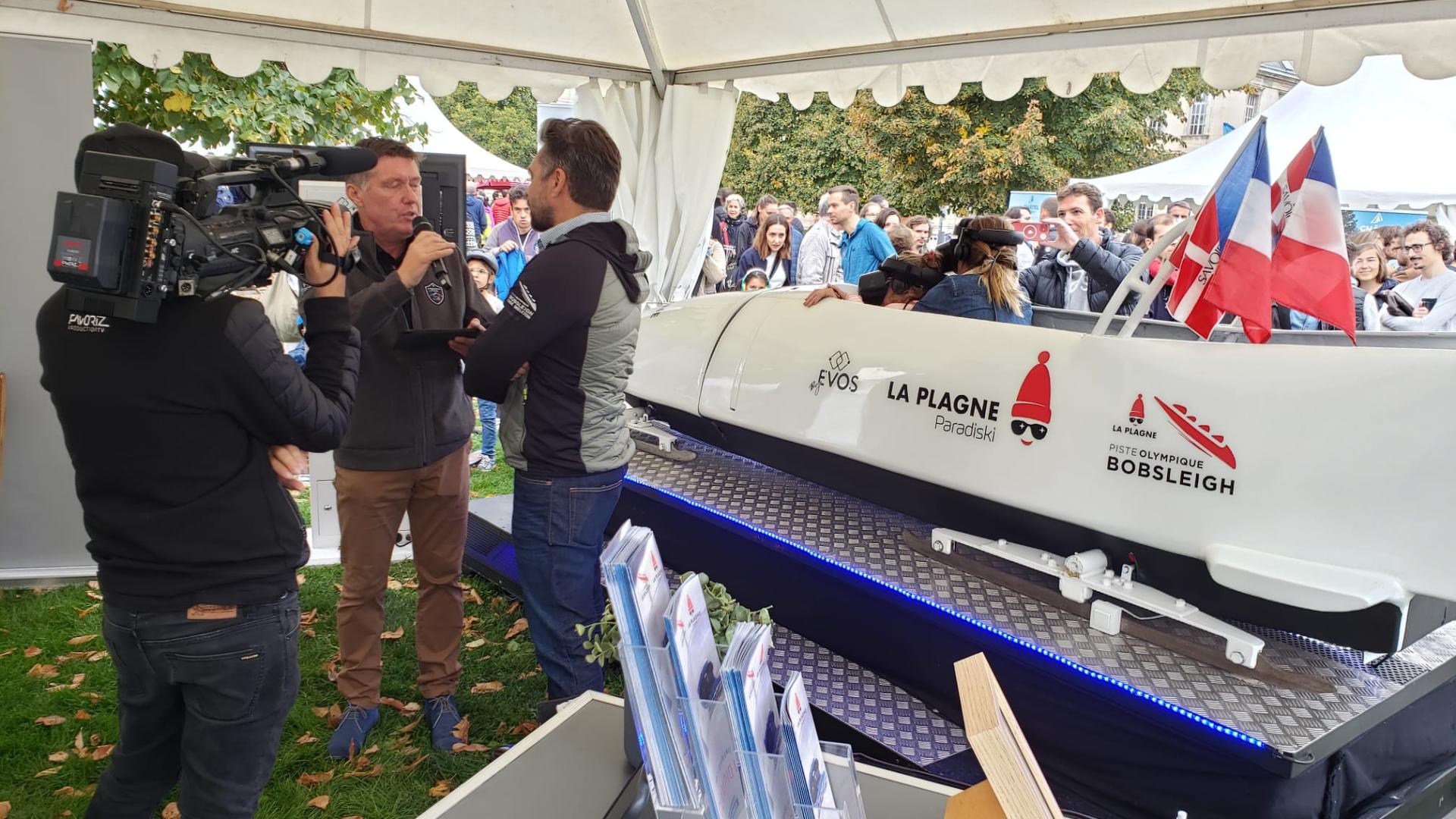 simulateur de bobsleigh 