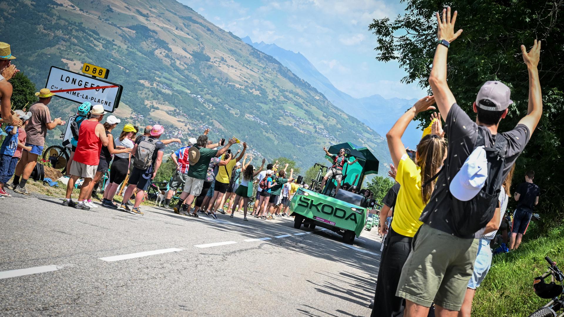 Tour de France Longefoy Aime-la-Plagne