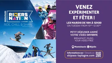 Les mardis découverte Riders nation à La Plagne