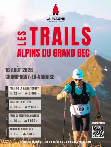 Affiche Trails Alpins du Grand Bec