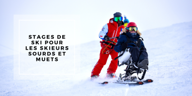 Stages de ski pour les skieurs sourds et muets