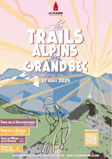 Affiche Trails Alpins du Grand Bec